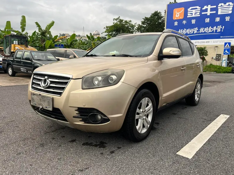 Geely GX7 2.0L Auto Premium Version, 2014 — фото 1
