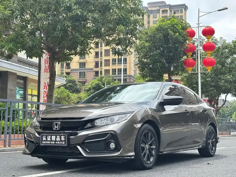 Honda Civic Honda Civic 2021 HATCHBACK 220TURBO CVT New Sharp Control, 2022 — фото 1