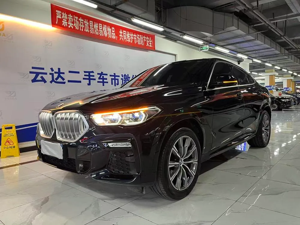БМВ X6 xDrive40i M Sport, 2021 — фото 1