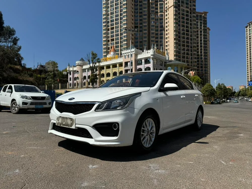 Kia K2 Sedan 1.4L MT GL, 2017 — фото 1