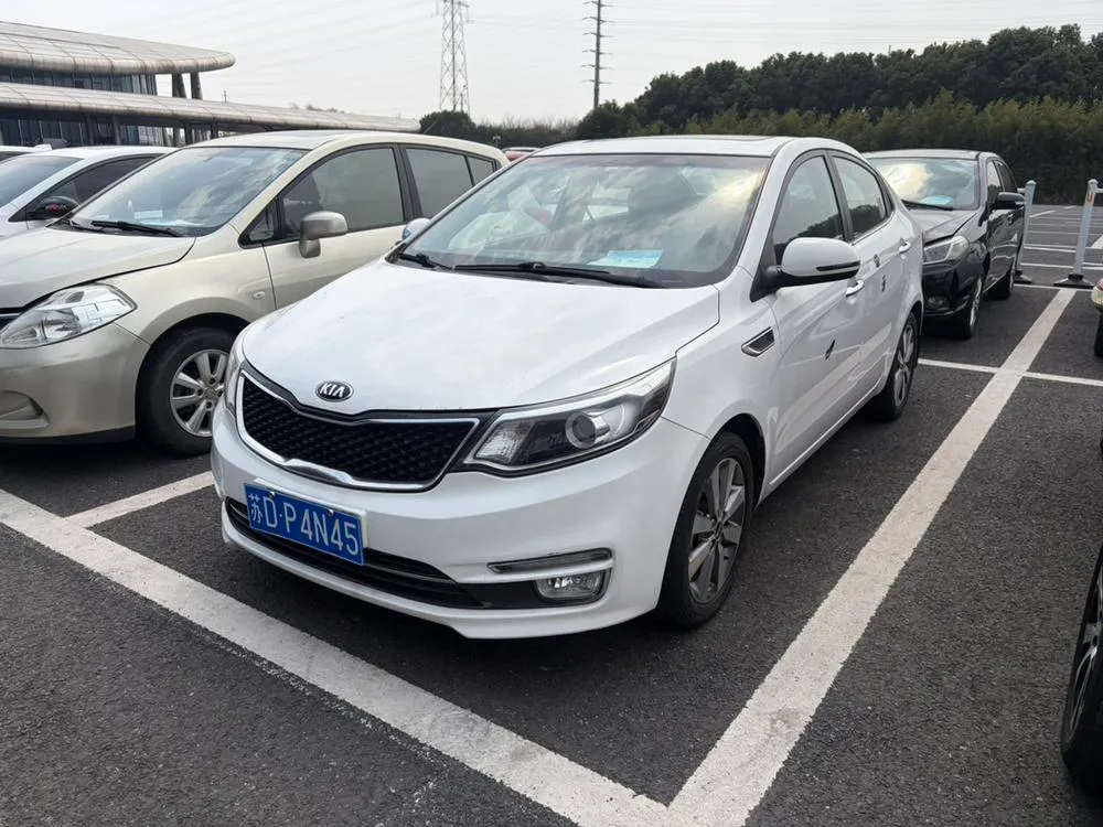 Kia K2 Sedan 1.6L AT Premium, 2015 — фото 1