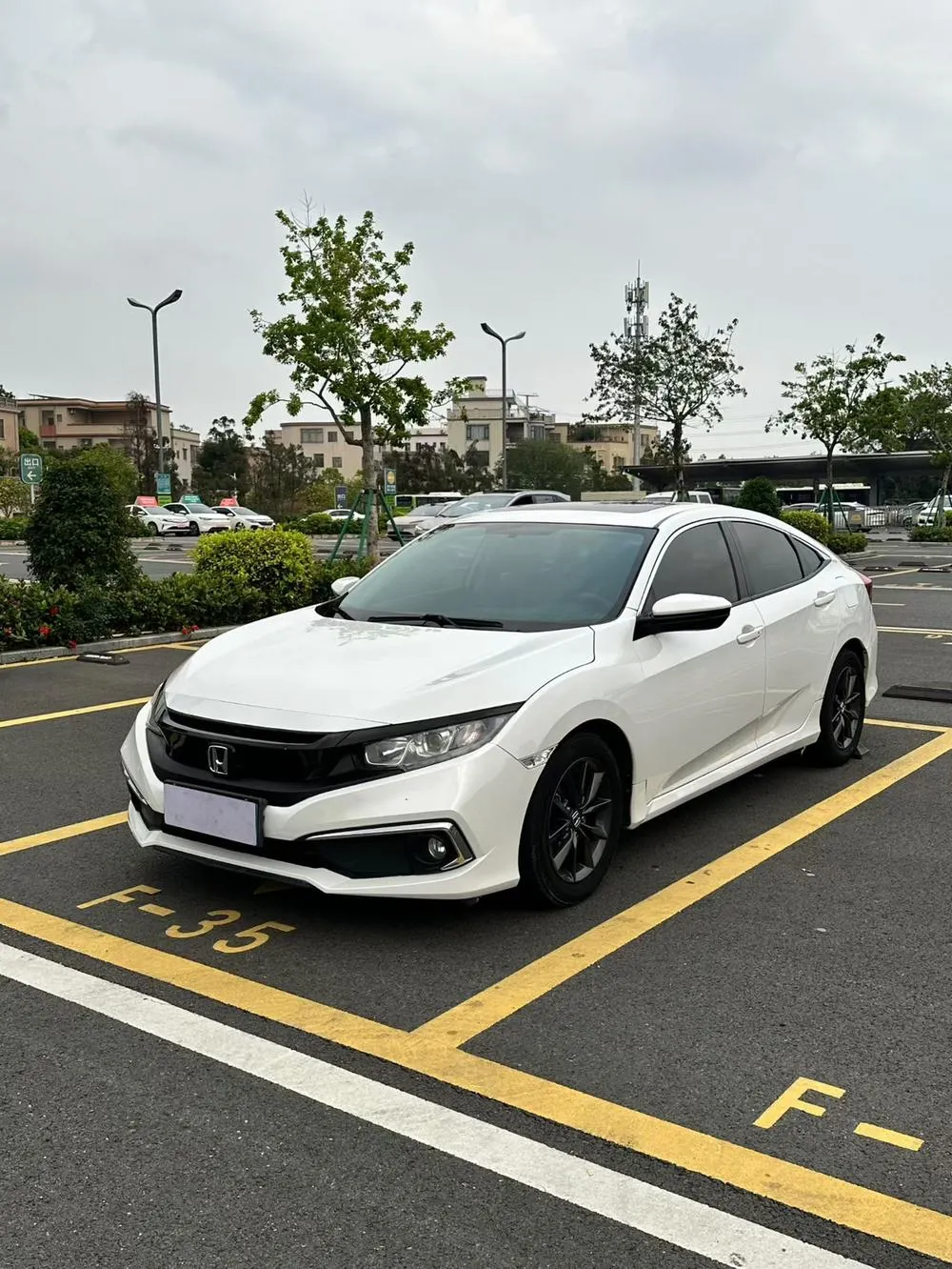 Honda Civic 220TURBO CVT Dynamic Edition CN6, 2019 — фото 1