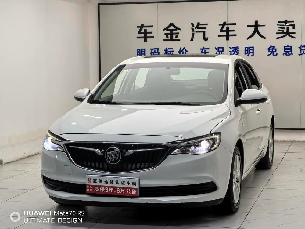 Buick Excelle 1.5L Auto Elite Version, 2021 — фото 1