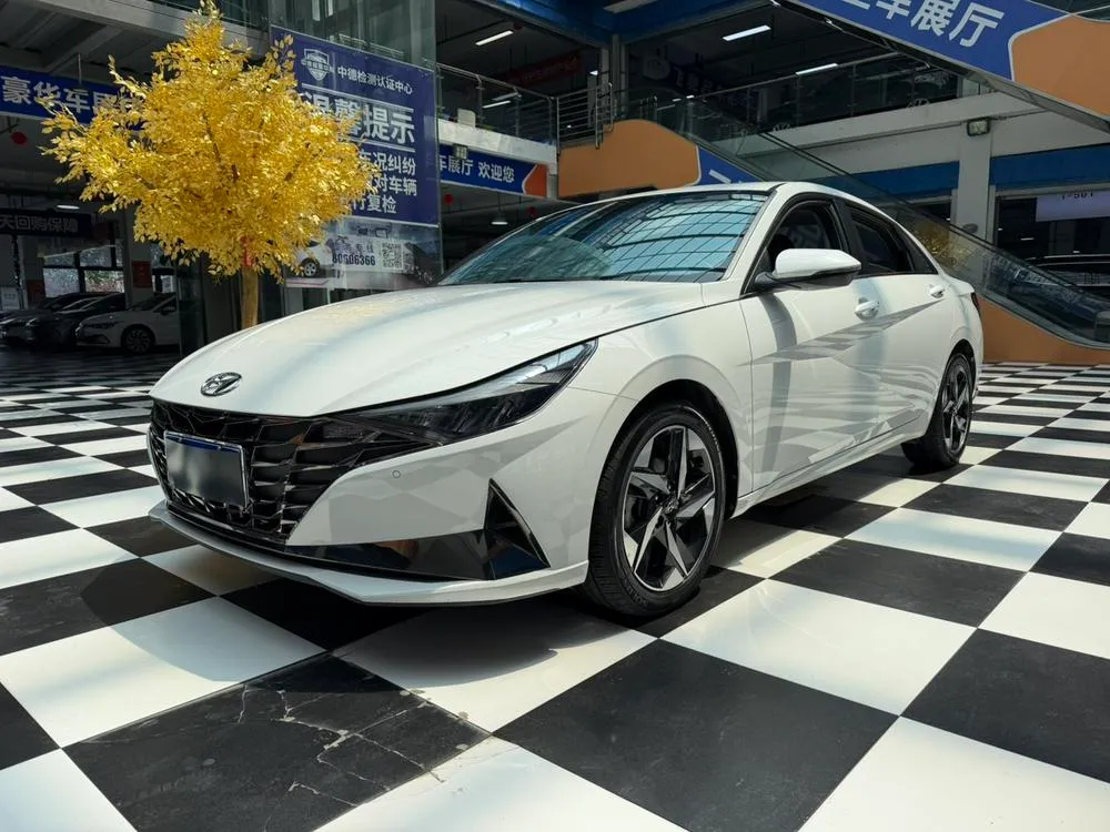 Hyundai Elantra 1.5L CVT LUX Premium Edition, 2021 — фото 1