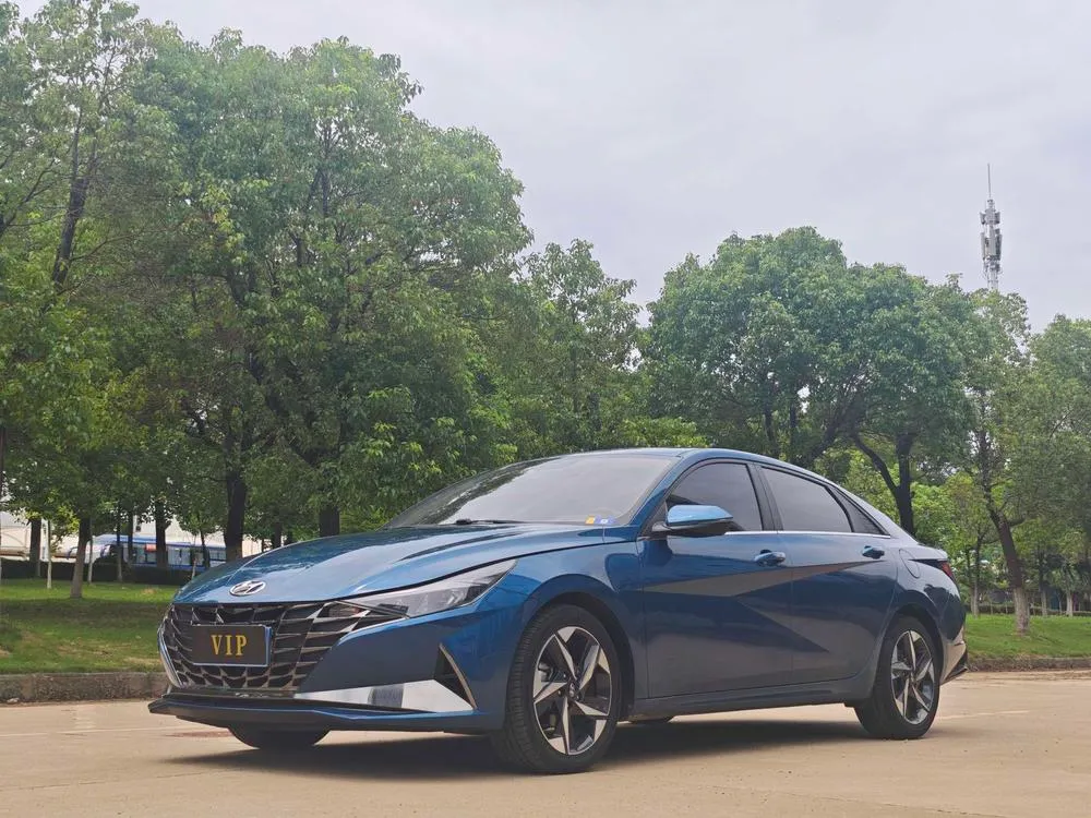 Hyundai Elantra 1.5L CVT LUX Premium Edition, 2022 — фото 1