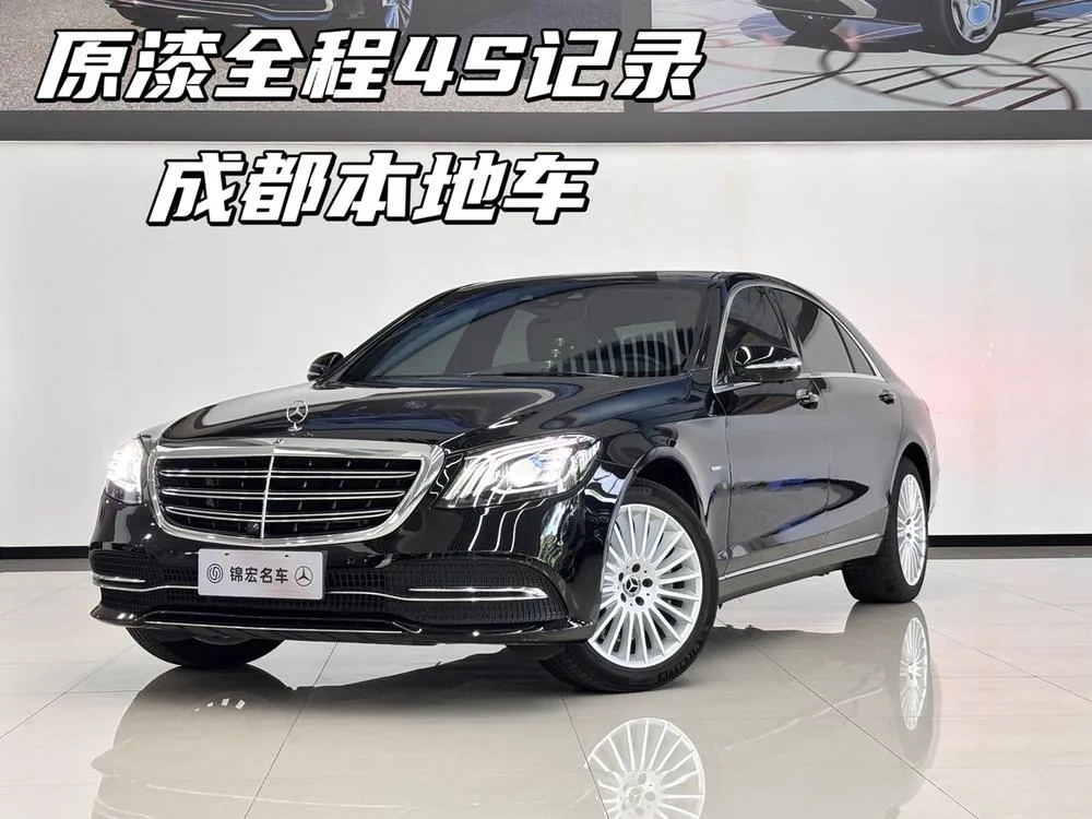 Mercedes-Benz S-Class S 350 L Business Version Refined Edition, 2020 — фото 1