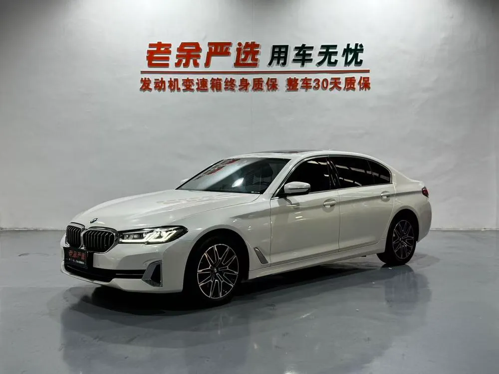 BMW 5-Series 525Li Luxury, 2021 — фото 1