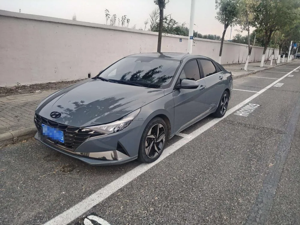Hyundai Elantra 240TGDi DCT LUX Premium Edition, 2021 — фото 1